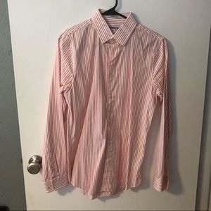 Express Striped Button-up